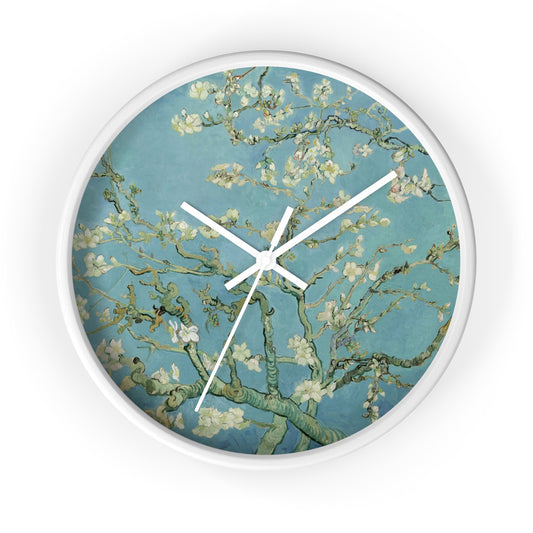 Almond Bloomsom Wall Clock | Vincent van Gogh-Quipham Collections