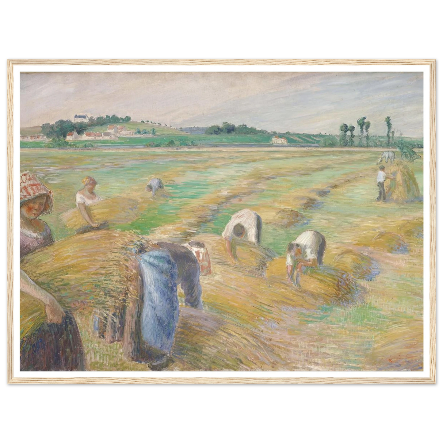 The Harvest Art Print | Camille Pissarro-Quipham Collections
