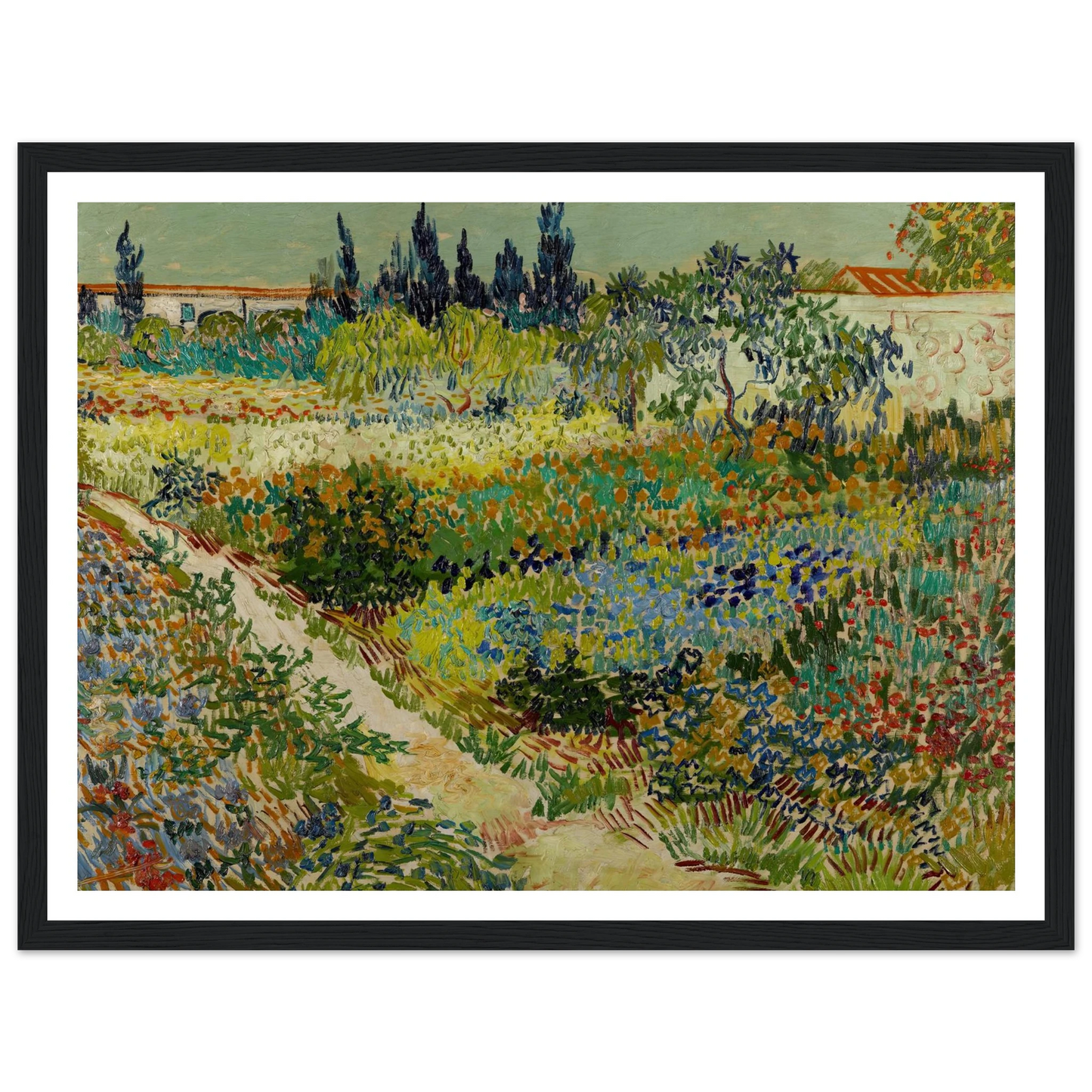 Garden at Arles Art Print | Vincent van Gogh-Quipham Collections