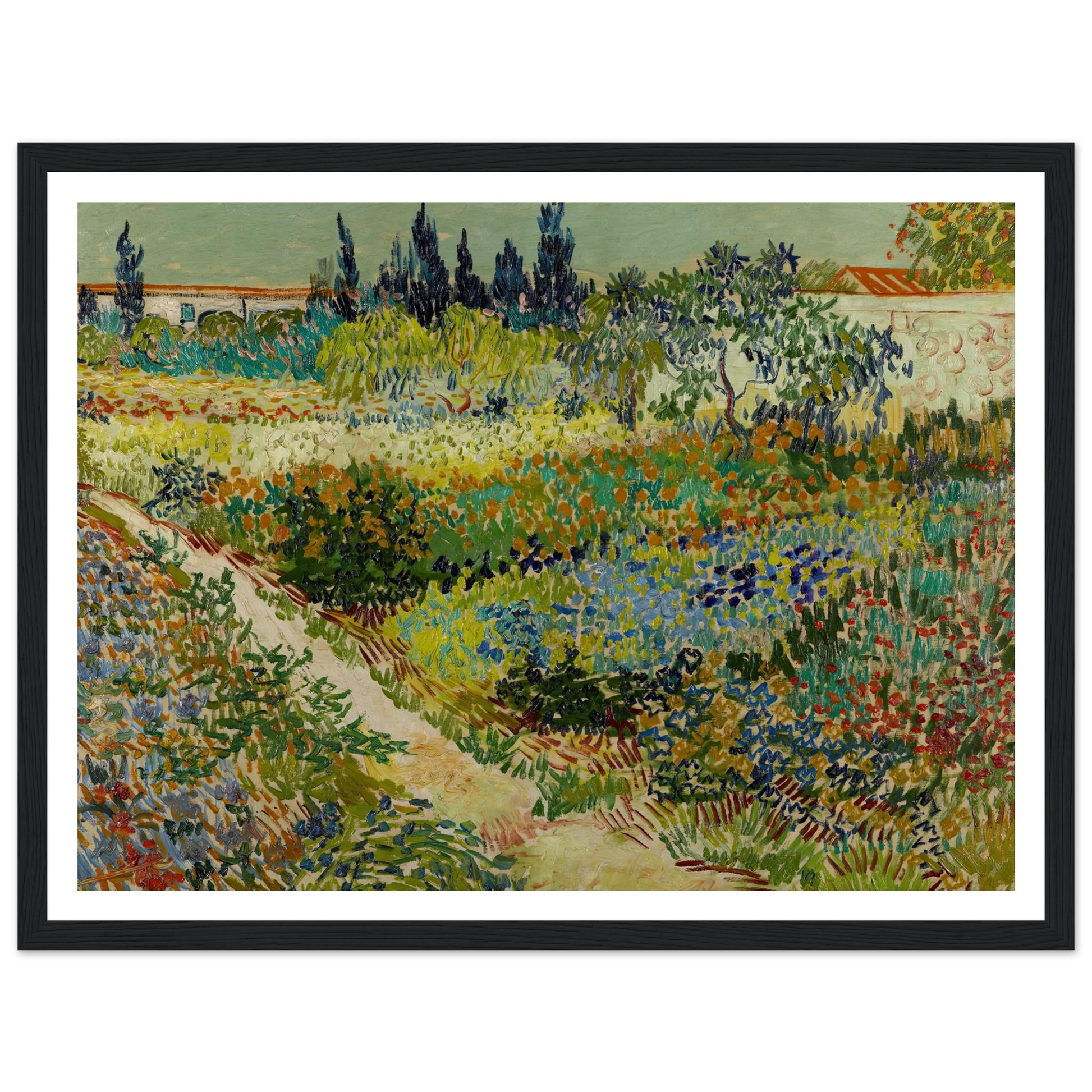 Garden at Arles Art Print | Vincent van Gogh-Quipham Collections