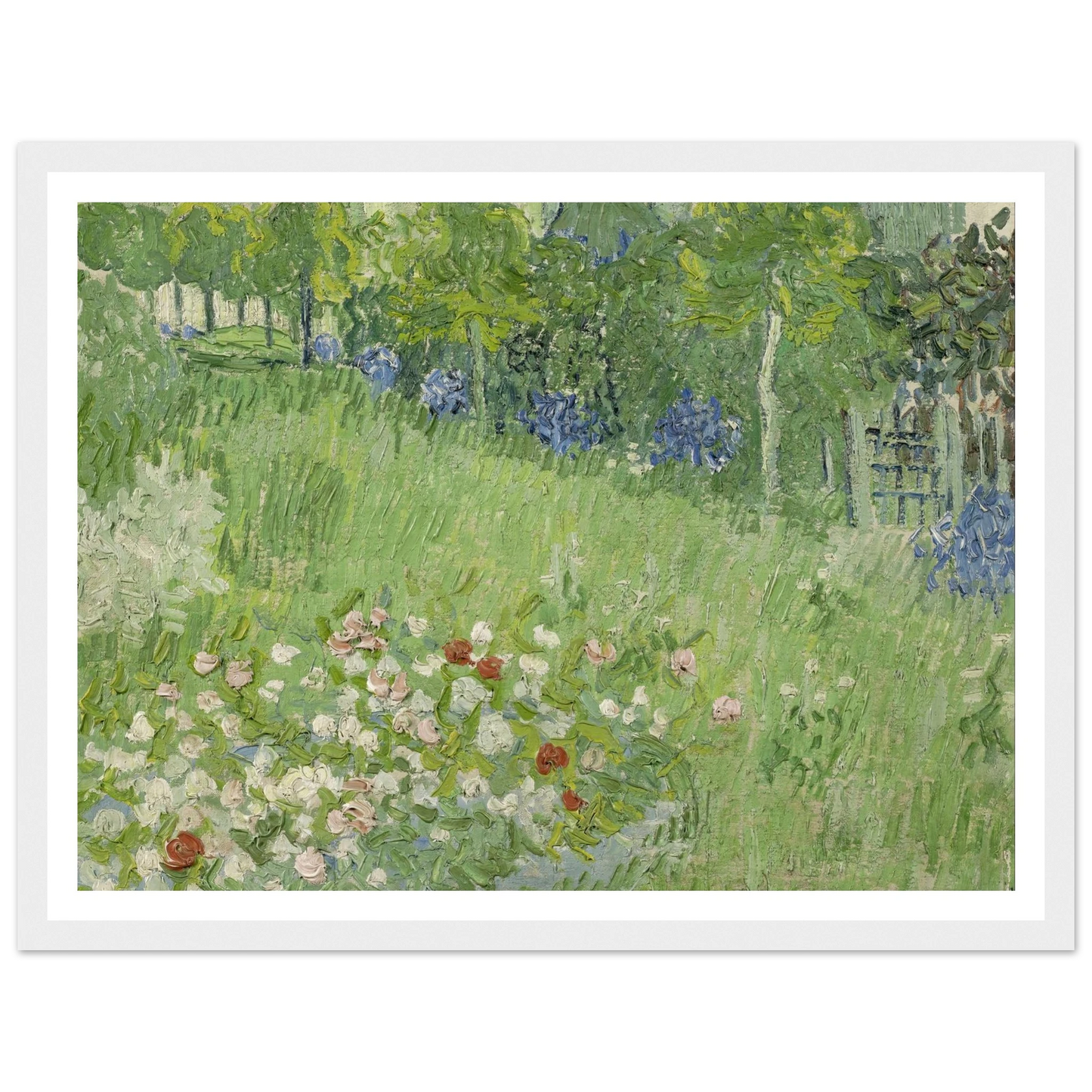 Daubigny’s garden Art Print | Vincent van Gogh-Quipham Collections
