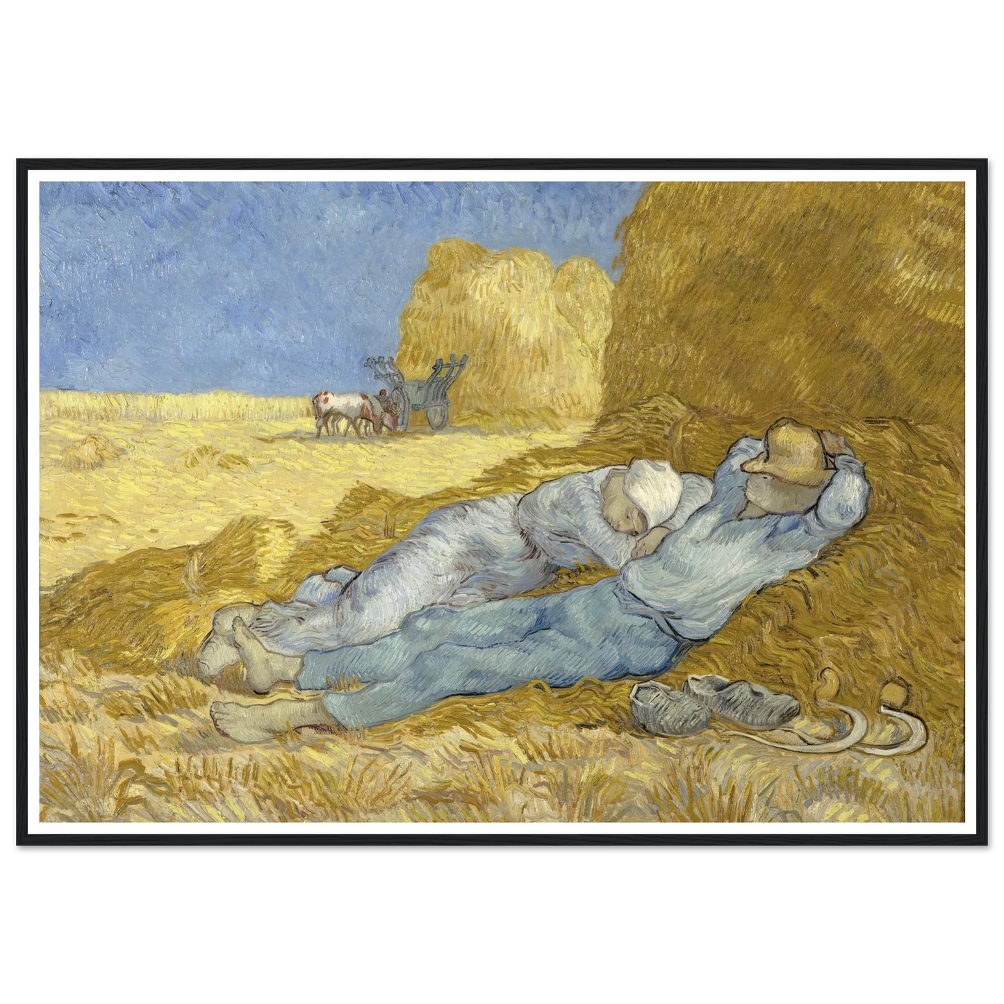 The Siesta (After Millet) Art Print | Vincent van Gogh-Quipham Collections