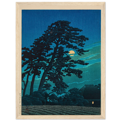 Magome no tsuki (Moon at Magome) (1930) Art Print | Kawase Hasui-Quipham Collections