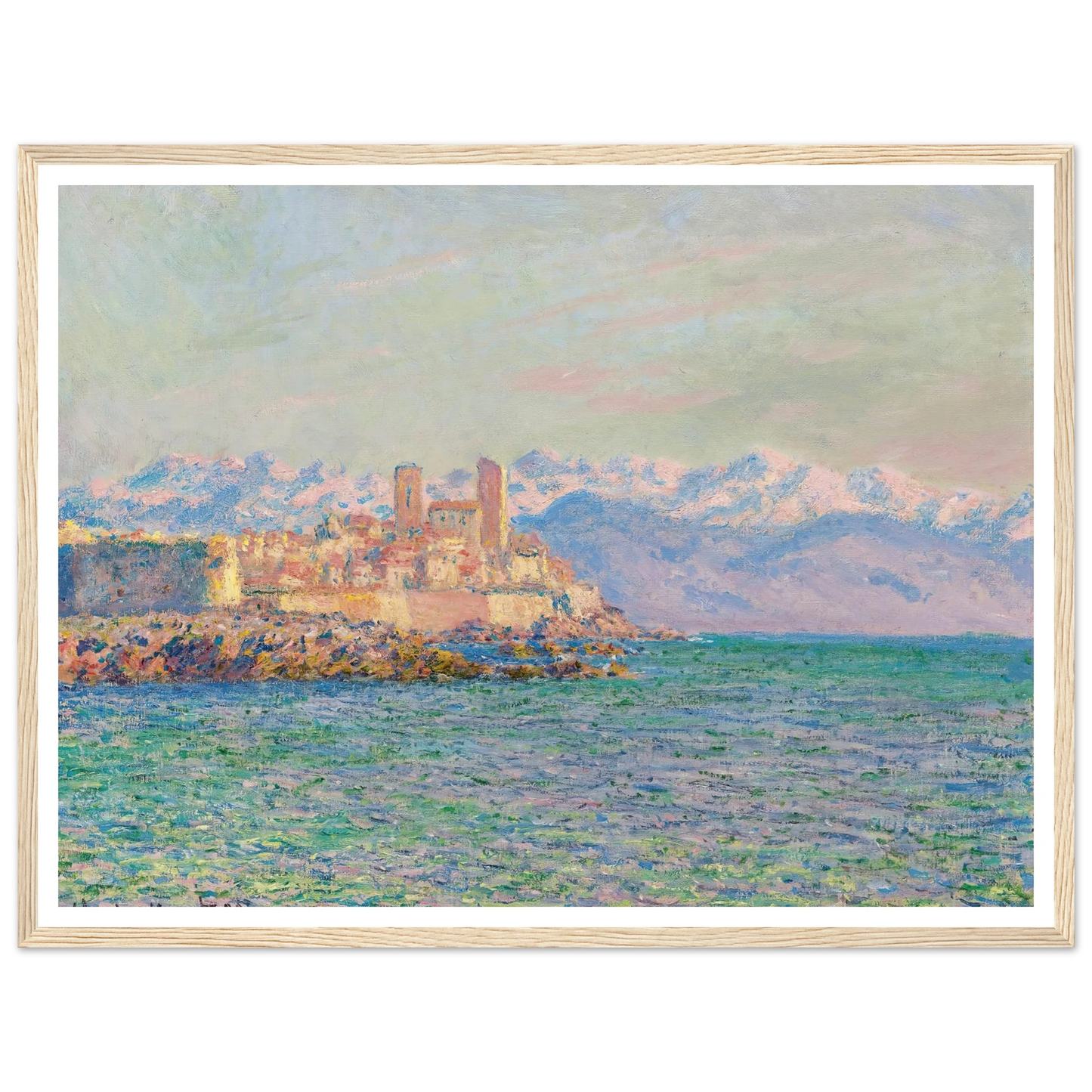 Antibes, Le Fort (1888) Art Print | Claude Monet-Quipham Collections