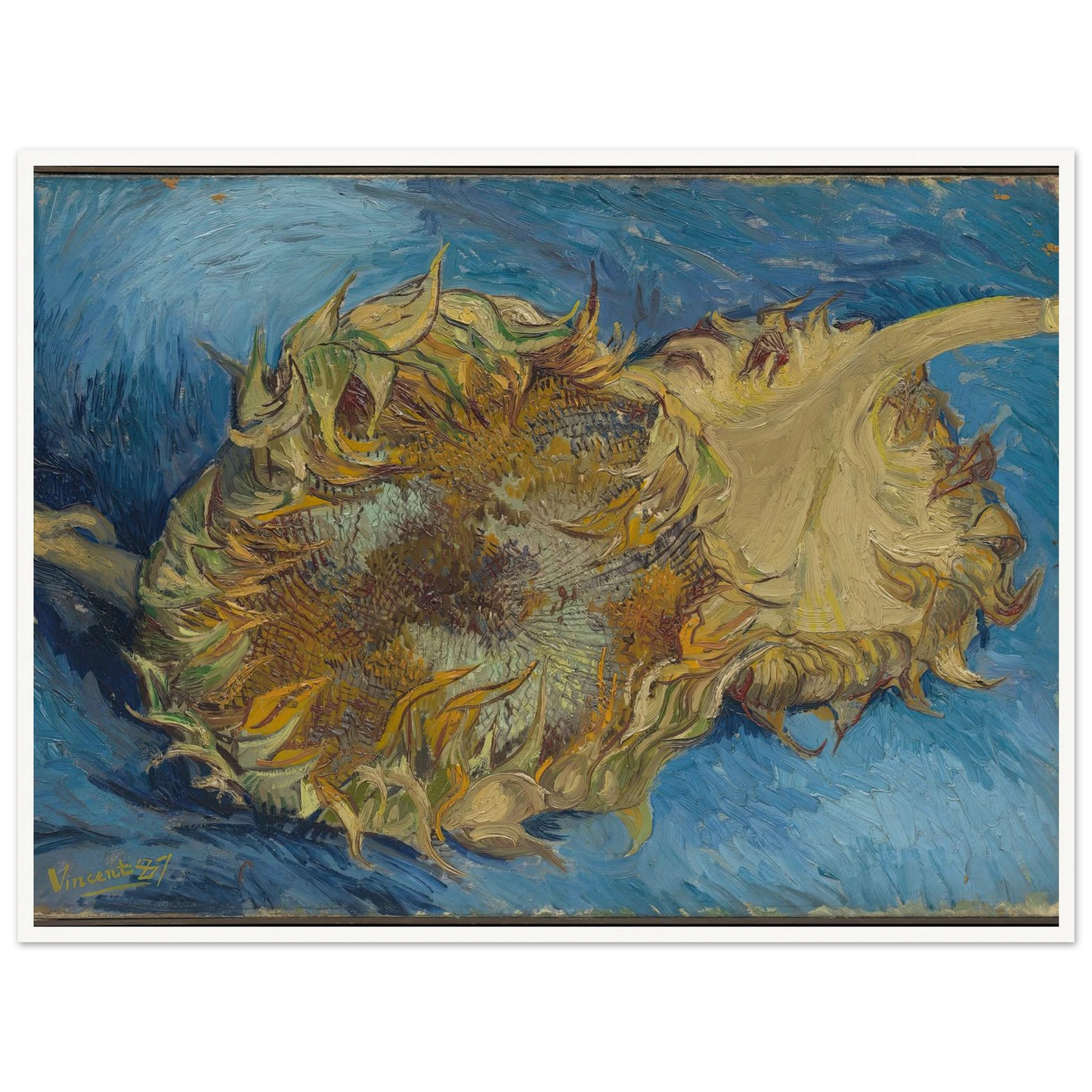 Sunflowers (1887) Art Print | Vincent van Gogh-Quipham Collections