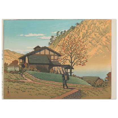 Kawarahata (Gunma) (1955) Art Print | Kawase Hasui-Quipham Collections