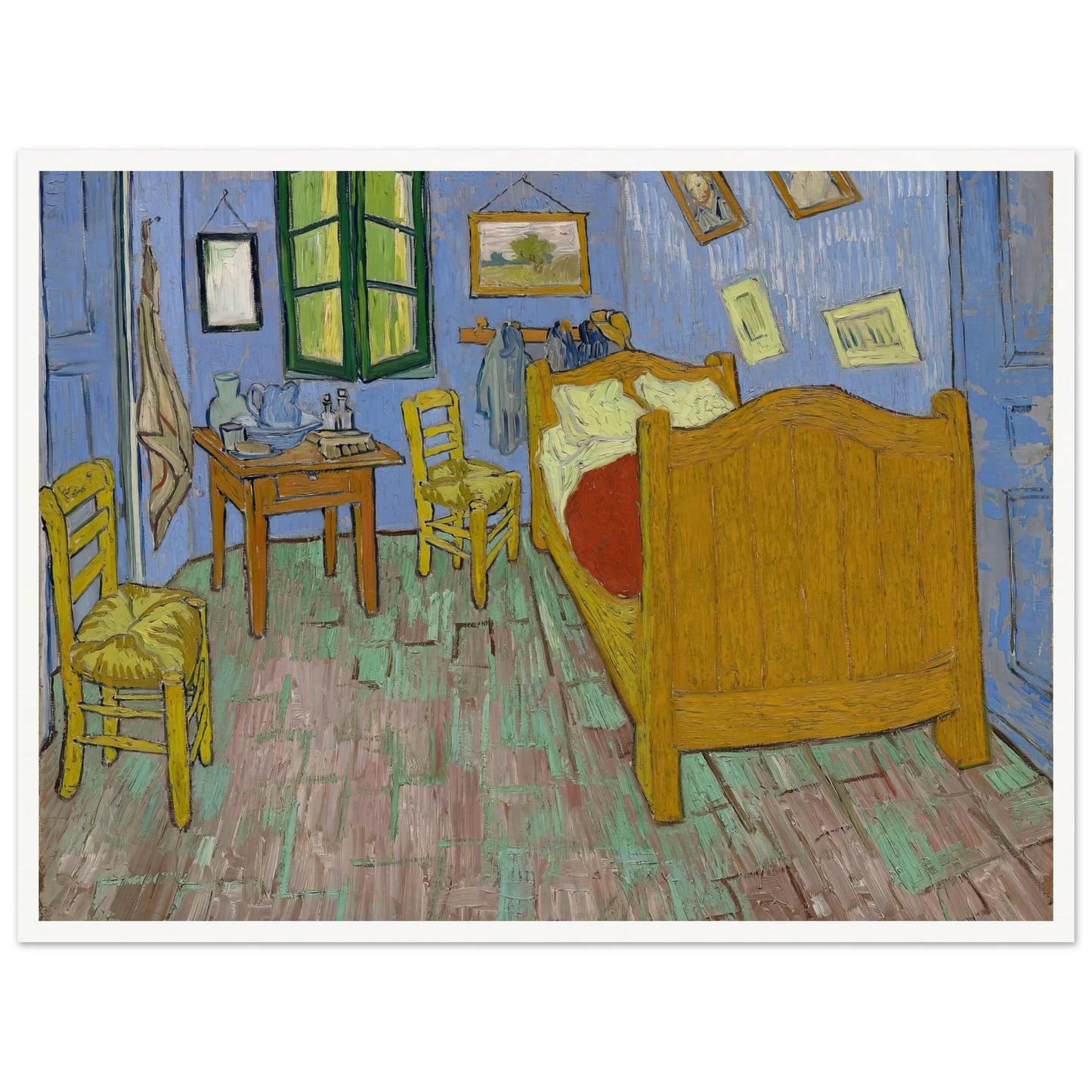 The Bedroom (1889) Art Print | Vincent van Gogh-Quipham Collections