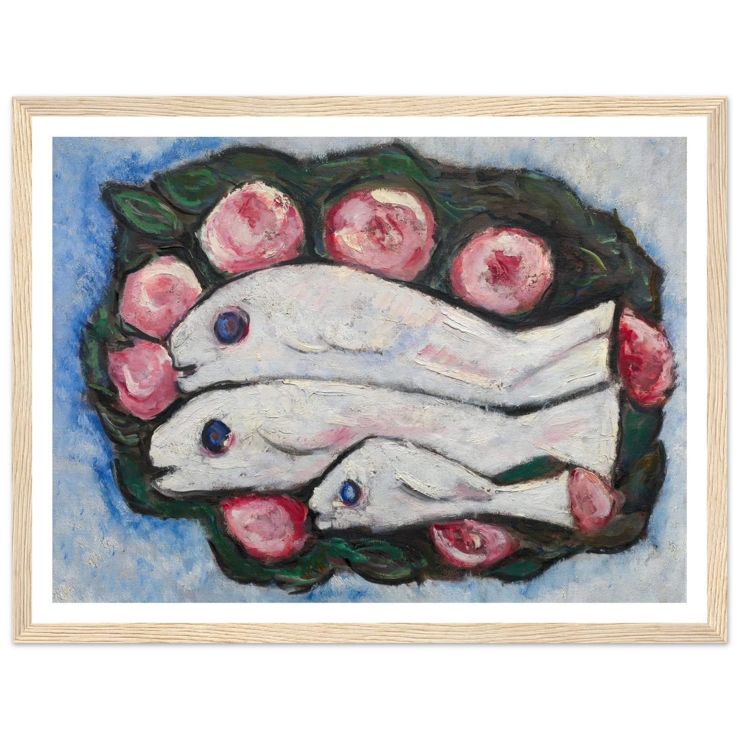 Banquet in Silence (1935 and 1936) Art Print | Marsden Hartley-Quipham Collections