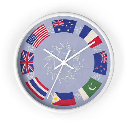 SEATO Poster No. 1 Wall Clock | U.S. Information Agency-Quipham Collections