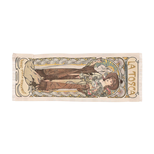 Brightness of Day | Alphonse Mucha Scarf – Art Nouveau Scarf-Quipham Collections