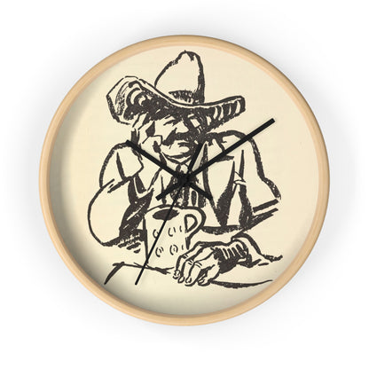 Who is Johnny? Pl.33 Wall Clock | Leopord Gedo-Quipham Collections