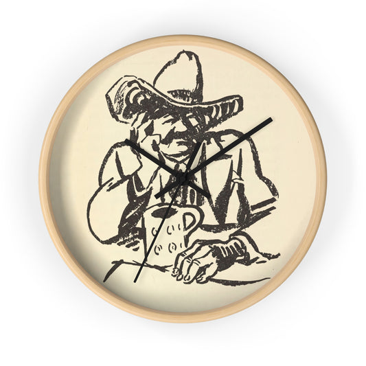 Who is Johnny? Pl.33 Wall Clock | Leopord Gedo-Quipham Collections