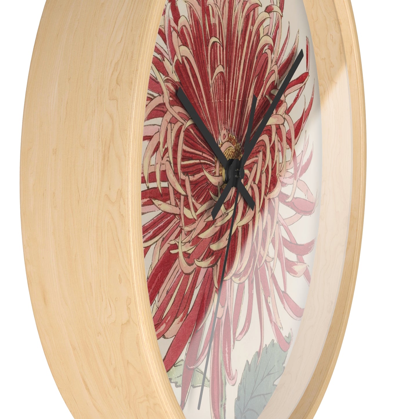 Keika hyakugiku, Pl.27 Wall Clock | Keika Hasegawa-Quipham Collections