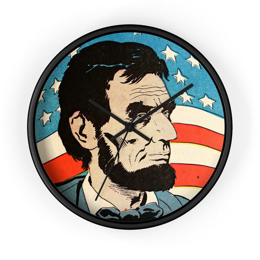 Abraham Lincoln Wall Clock | U.S. Information Agency-Quipham Collections