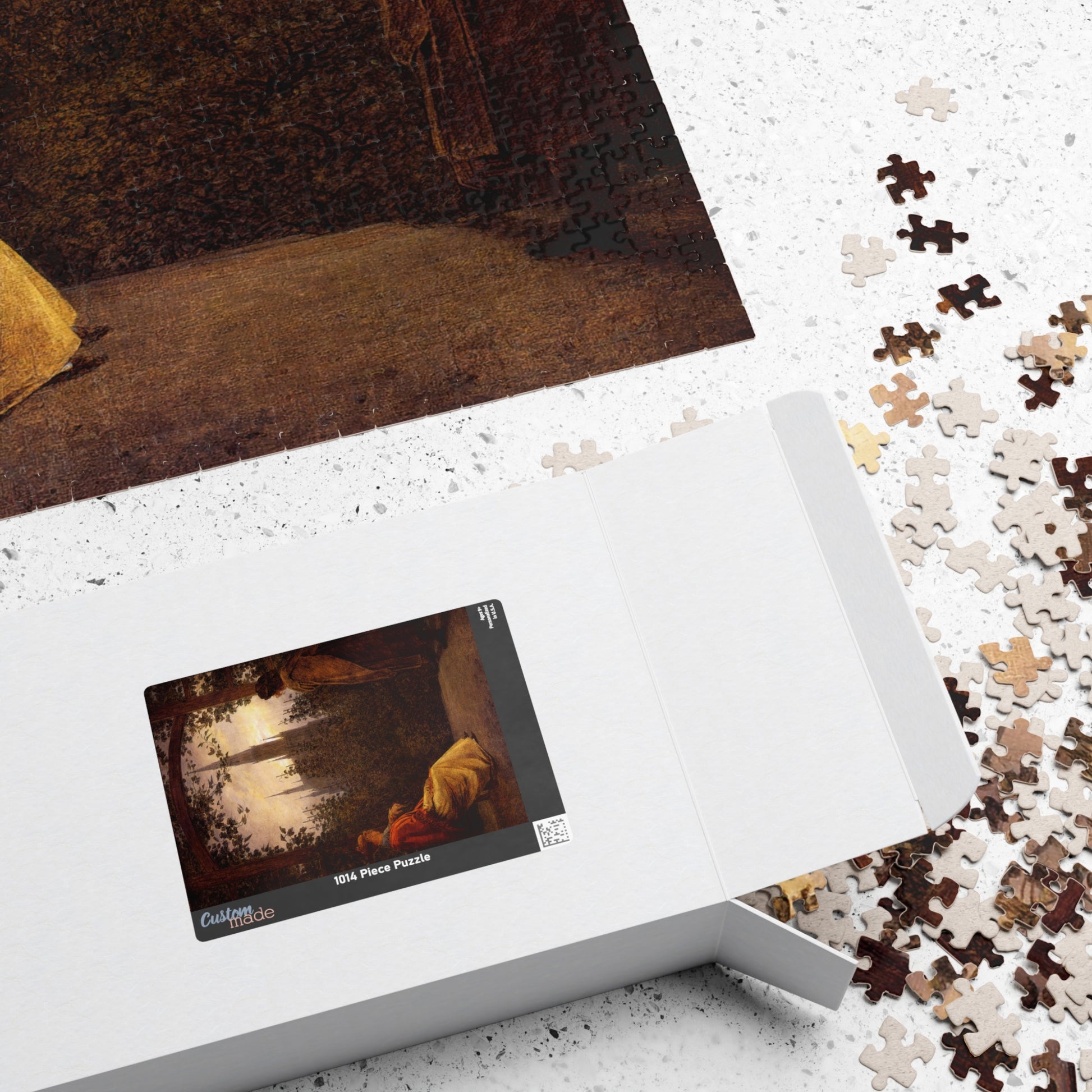 Tonnelle à Greifswald Puzzle | Caspar David Friedrich-Quipham Collections