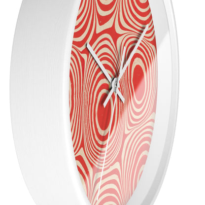 Marmorpapier (Kreise und kreisförmige Ringe) Wall Clock | Franz Weisse-Quipham Collections