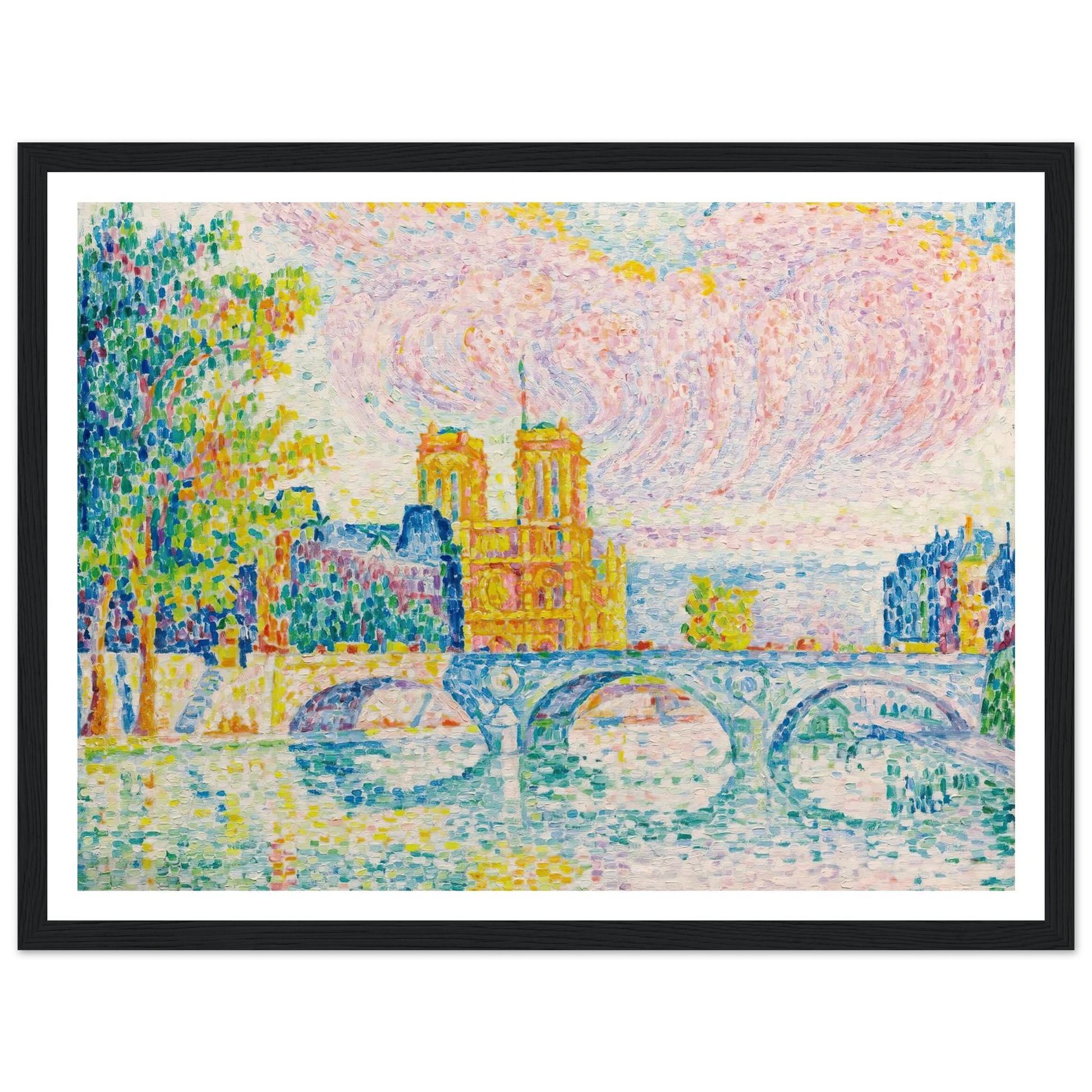 La Cité, Paris (1934) Art Print | Paul Signac-Quipham Collections