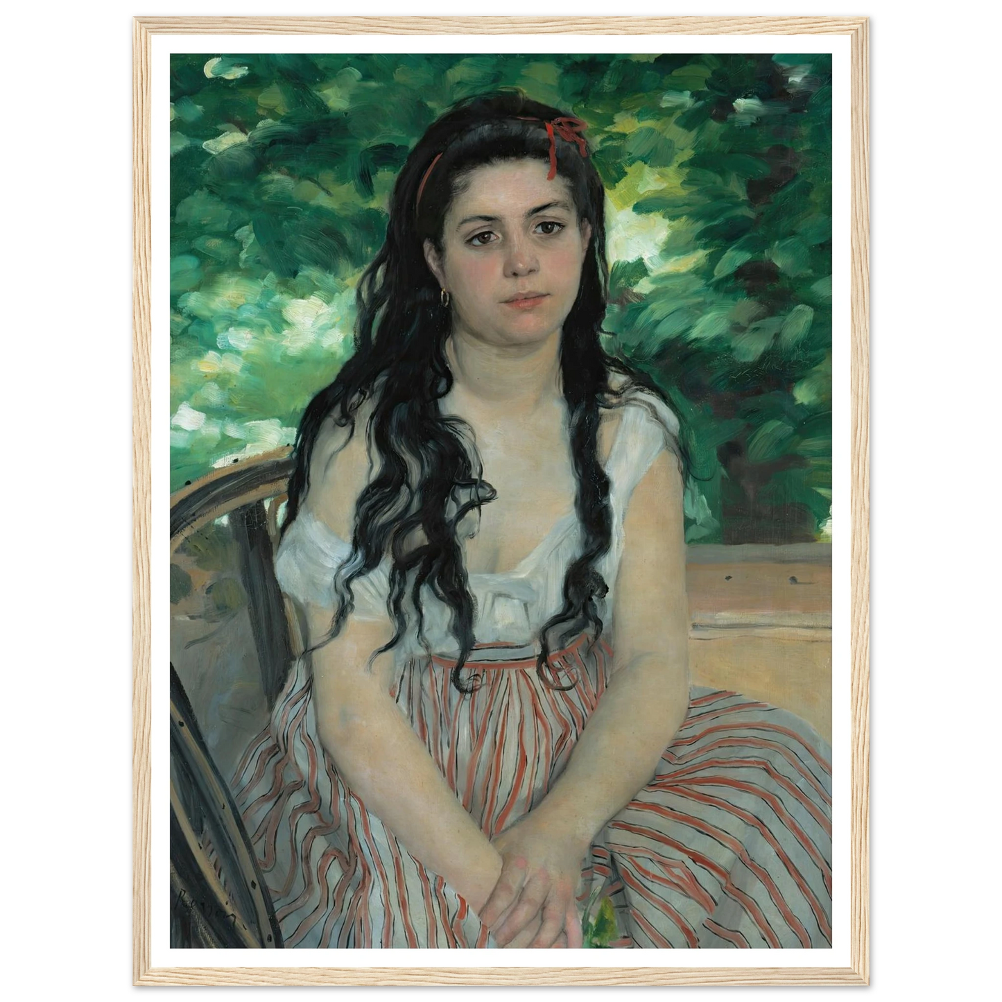 Summer (1868) Art Print | Pierre Auguste Renoir-Quipham Collections