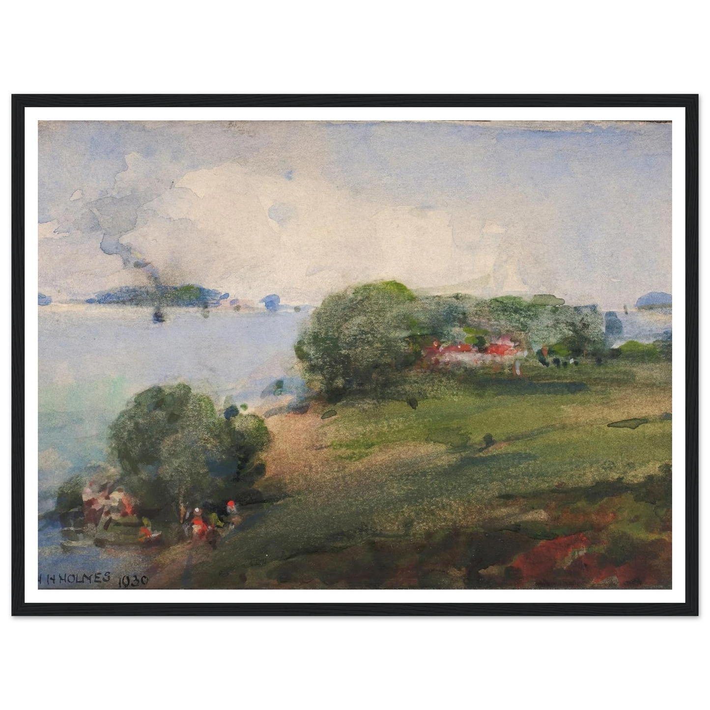 View On The Potomac (1930) Art Print | William Henry Holmes-Quipham Collections