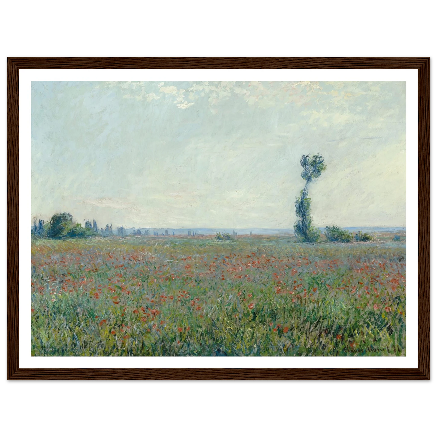 Poppy Field 2 Art Print | Claude Monet-Quipham Collections