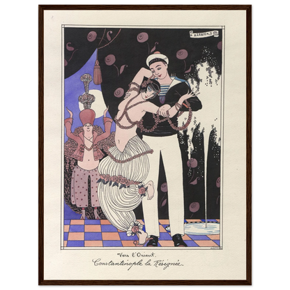 Vers l’Orient. Constantinople la Résignée (1915) Art Print | George Barbier-Quipham Collections