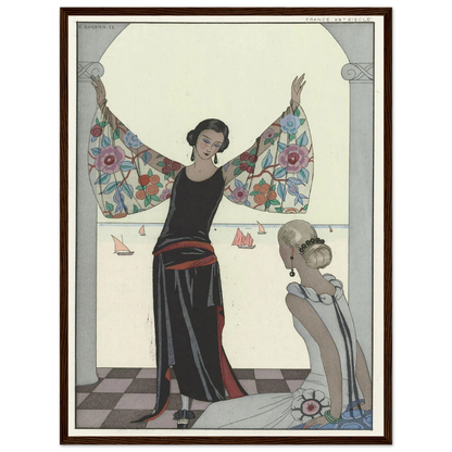 Voici mes ailes ! (1922) Art Print | George Barbier-Quipham Collections