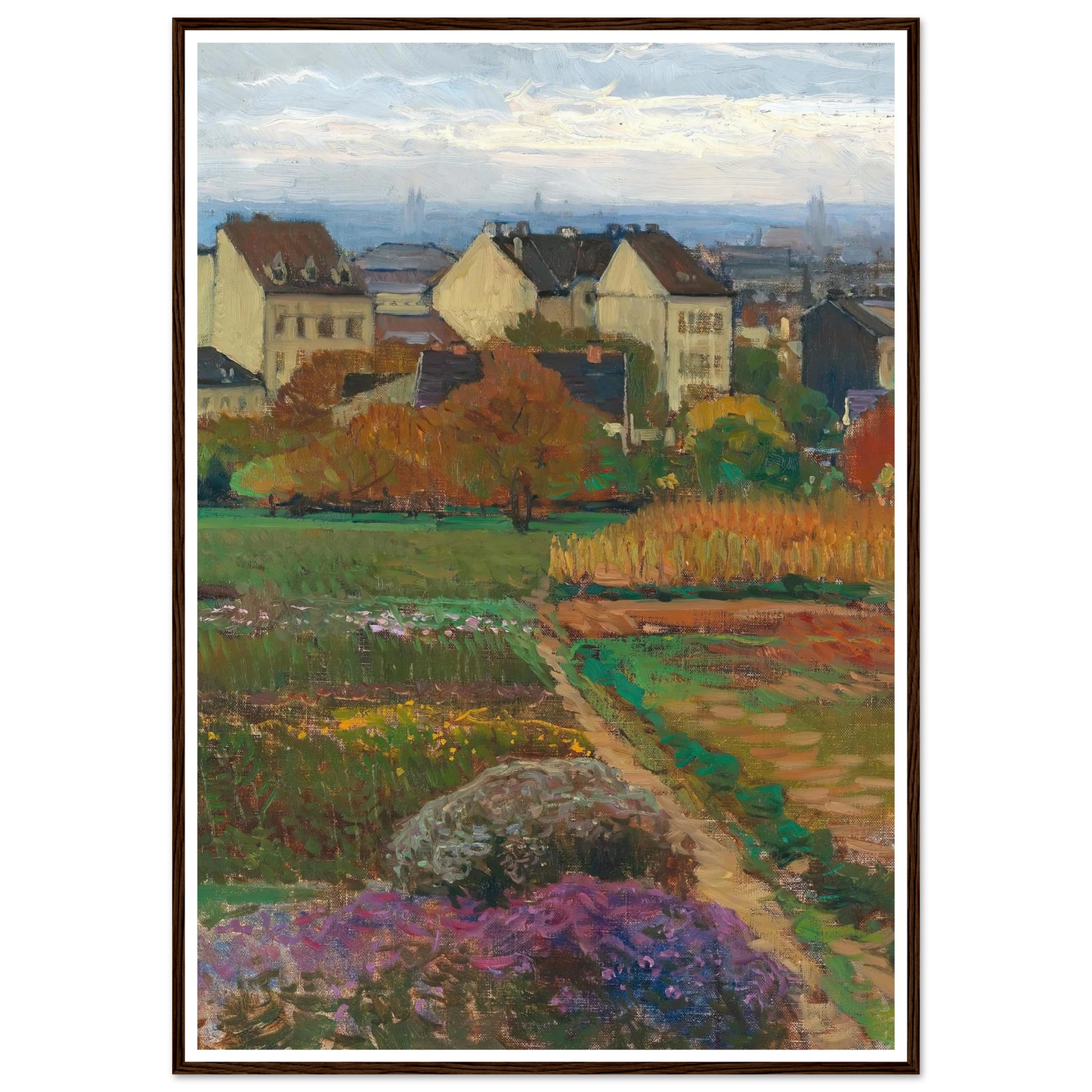 Döbling Wien Art Print | Carl Moll-Quipham Collections