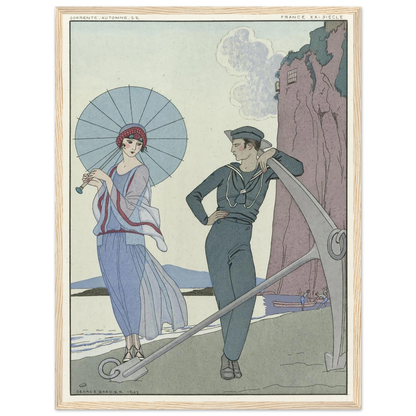 Joie de vivre; Falbalas et Fanfreluches (1923) Art Print | George Barbier-Quipham Collections