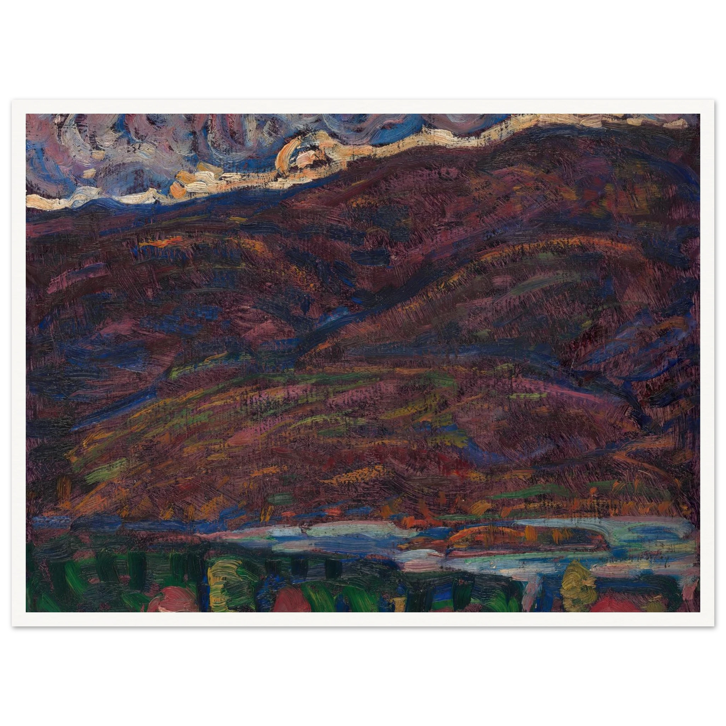 Autumn Color (circa 1910) Art Print | Marsden Hartley-Quipham Collections