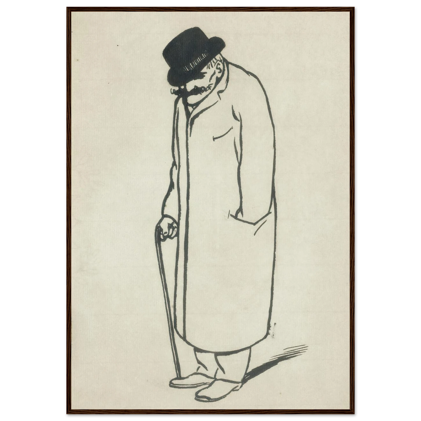 A dead man talking Art Print | Felix Vallotton-Quipham Collections