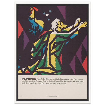 St. Peter (1962) Art Print | Joseph Binder-Quipham Collections