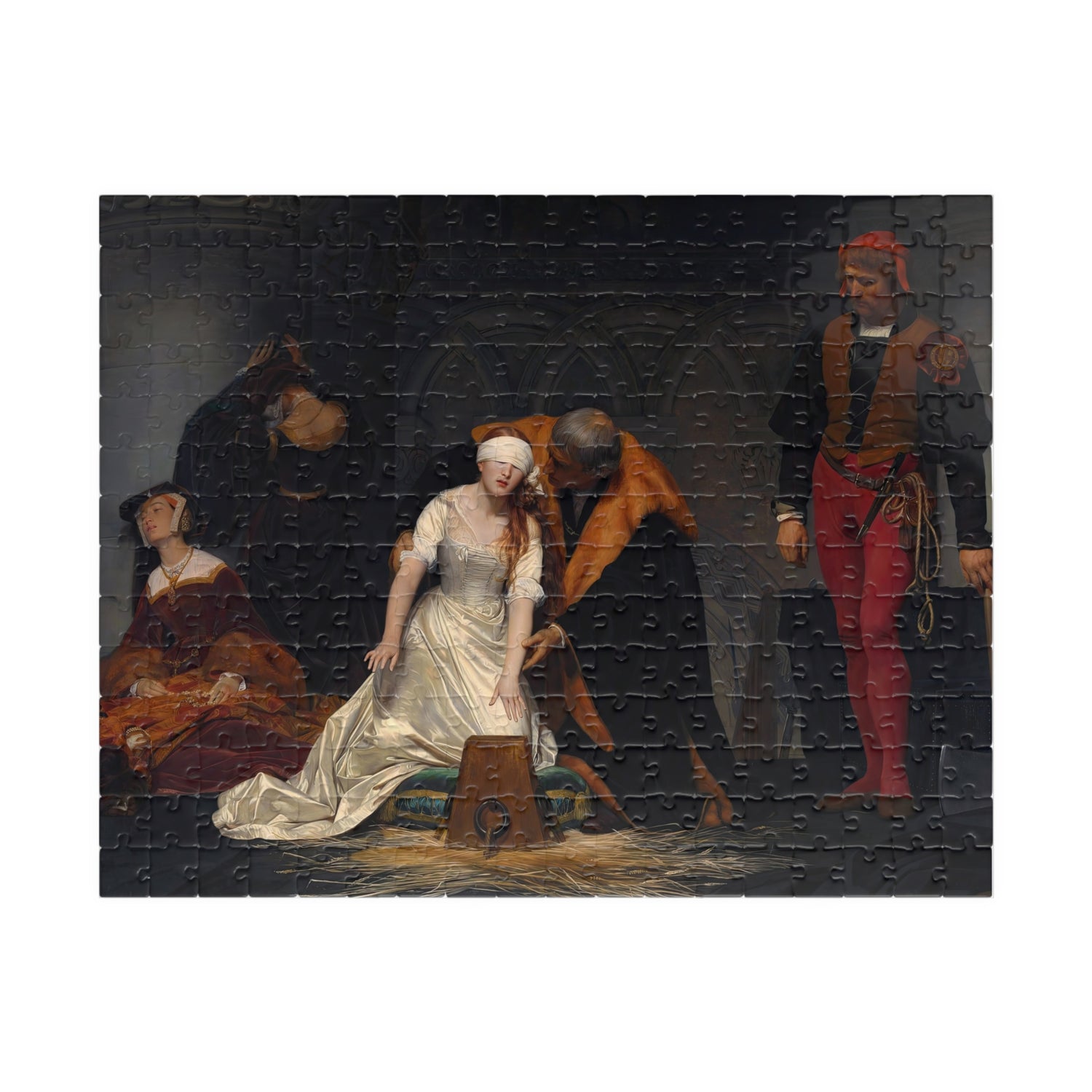 The Execution of Lady Jane Grey Puzzle | Paul Delaroche-Quipham Collections