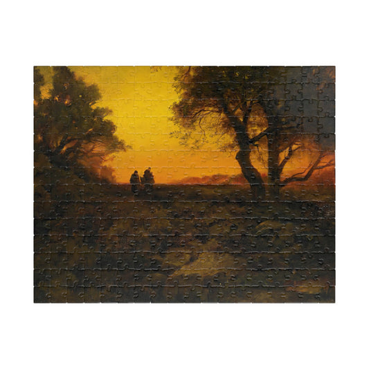 Twilight Landscape Puzzle | Thomas Moran-Quipham Collections