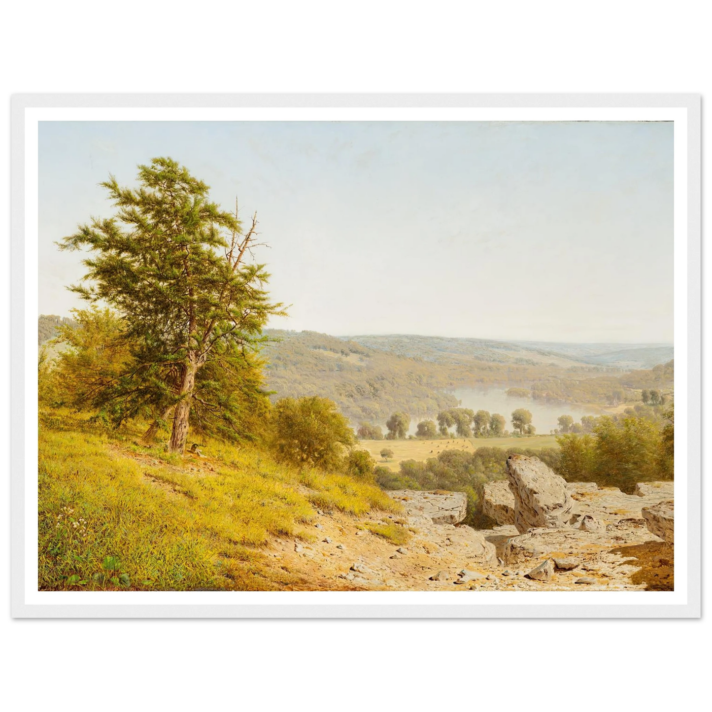 Landscape (1865) Art Print | Alexander Helwig Wyant-Quipham Collections