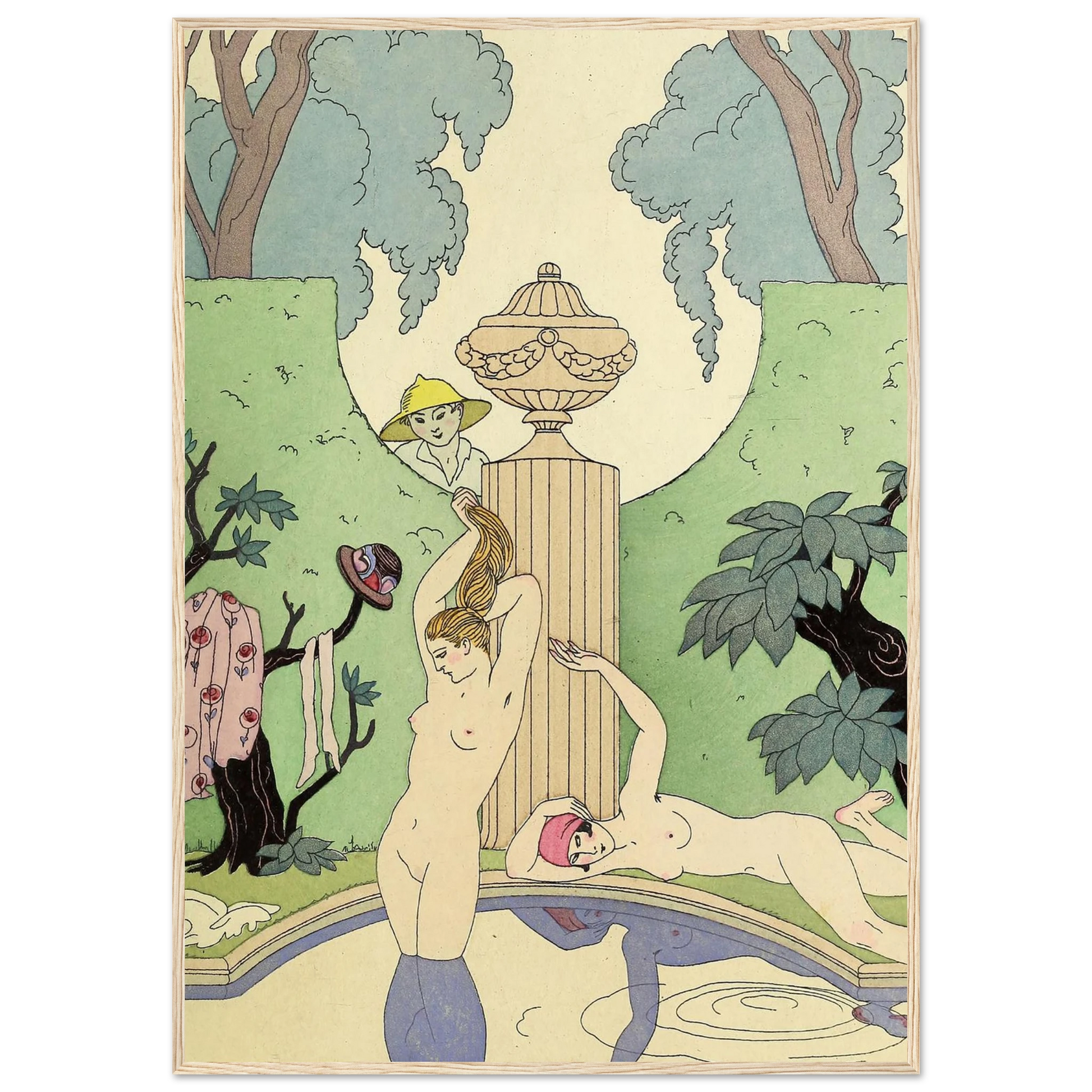 Falbalas et fanfreluches, La Luxure (1925) Art Print | George Barbier-Quipham Collections