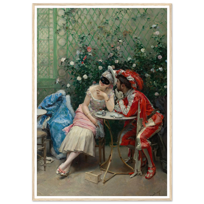 Masqueraders (1875–78) Art Print | Raimundo de Madrazo y Garreta-Quipham Collections