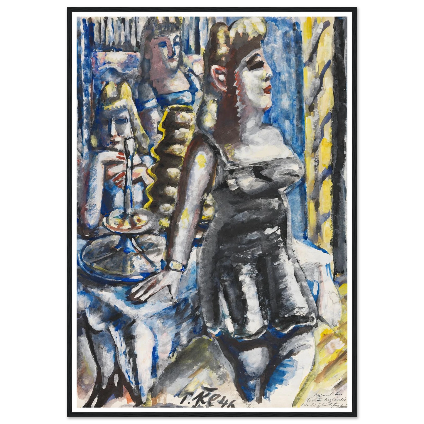Die Kuchenbar (1946) Art Print | Paul Kleinschmidt-Quipham Collections