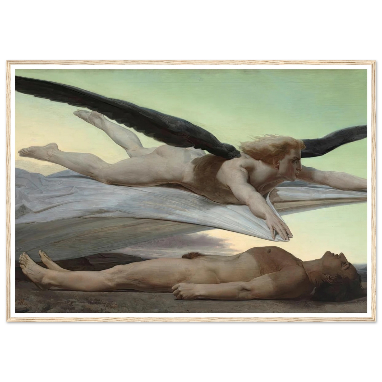 Equality Before Death (1848) Art Print | William Bouguereau-Quipham Collections