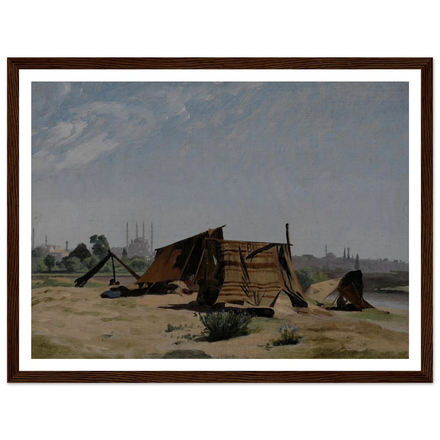 An Encampment before Constantinople Art Print | Jean Leon Gerome-Quipham Collections