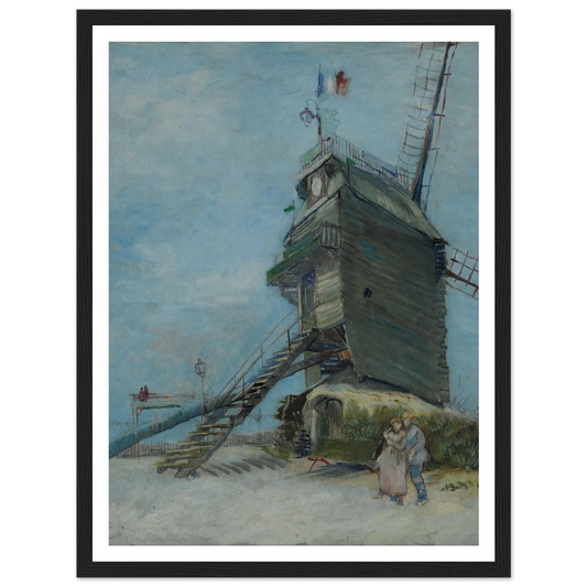 Le Moulin de la Galette (ca. 1886) Art Print | Vincent van Gogh-Quipham Collections