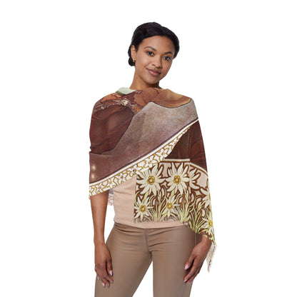 North Star | Alphonse Mucha Scarf – Art Nouveau Scarf-Quipham Collections