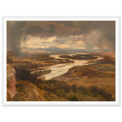 Die Donauauen bei Wien (ca. 1870) Art Print | Josef Hoffmann-Quipham Collections
