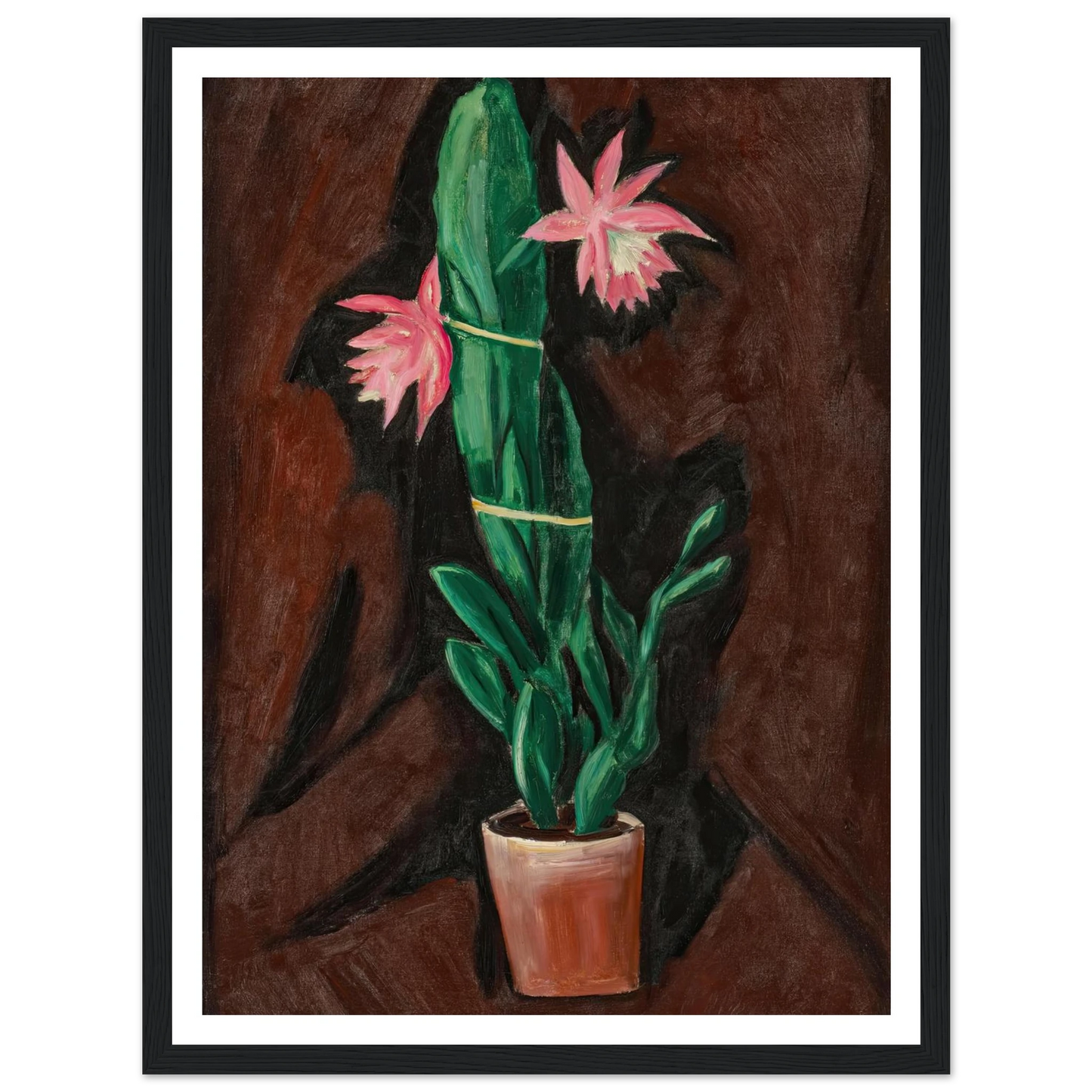 Cerise Cactus (1919-1920) Art Print | Marsden Hartley-Quipham Collections