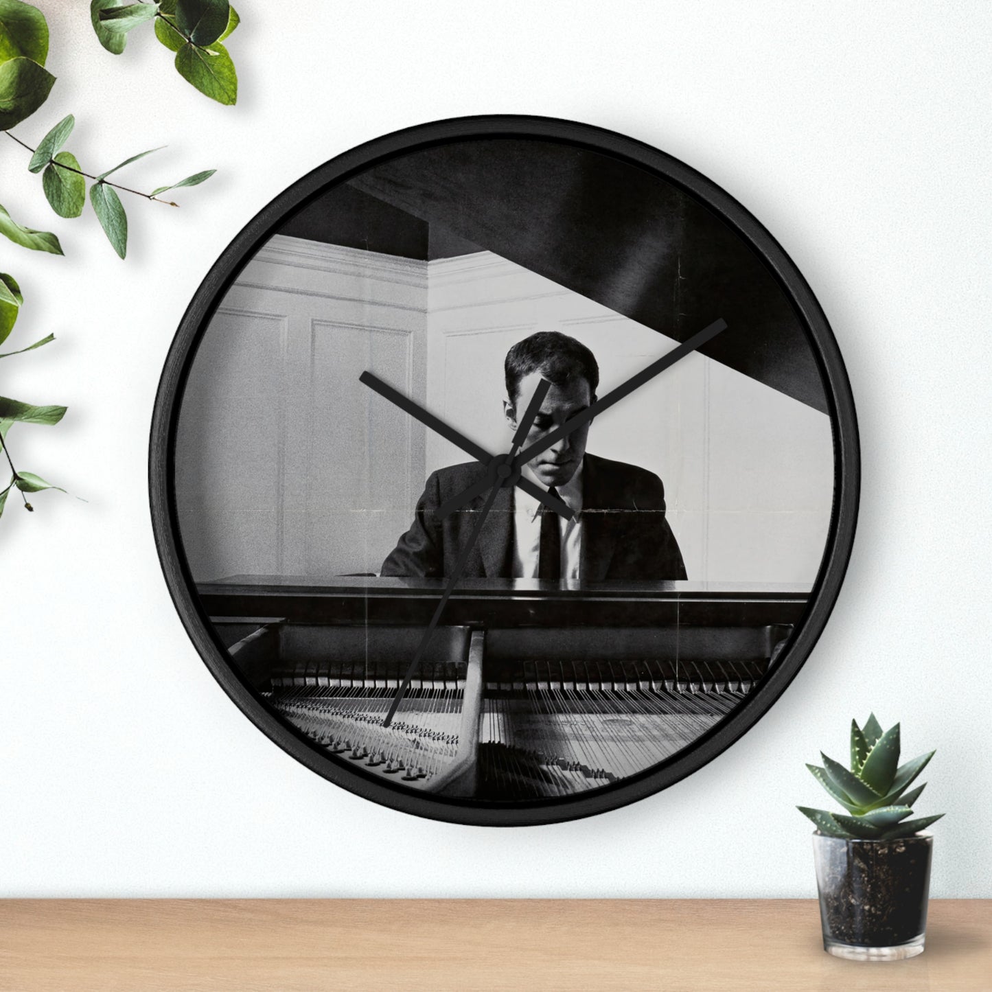 Robert Noland (USA): Pianist Wall Clock | U.S. Information Agency-Quipham Collections