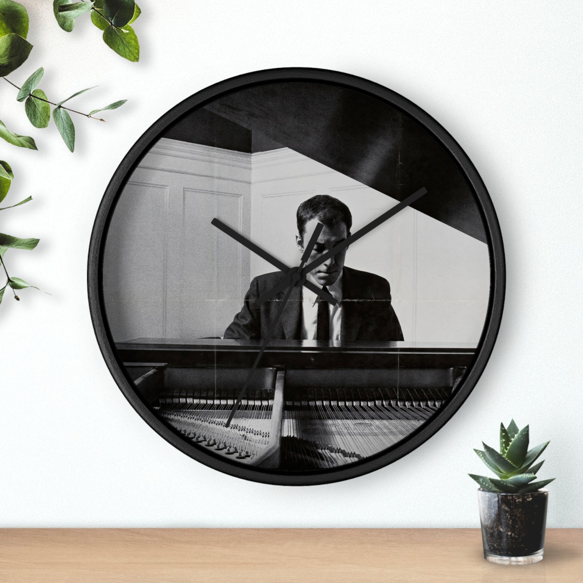 Robert Noland (USA): Pianist Wall Clock | U.S. Information Agency-Quipham Collections