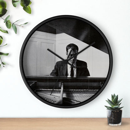 Robert Noland (USA): Pianist Wall Clock | U.S. Information Agency-Quipham Collections