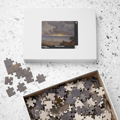 Sandown Bay, from near Shanklin Chine, Isle of Wight Puzzle | John Glover-Quipham Collections