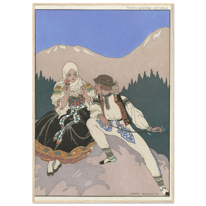 Le Langage des Fleurs (1921) Art Print | George Barbier-Quipham Collections