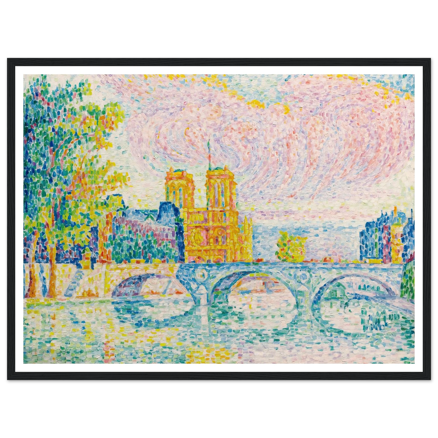 La Cité, Paris (1934) Art Print | Paul Signac-Quipham Collections
