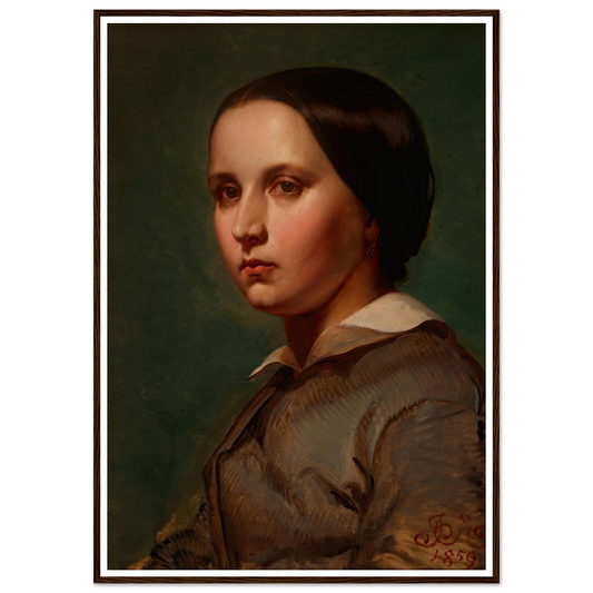 Portrait of Maria Matejko (1859) Art Print | Jan Matejko-Quipham Collections